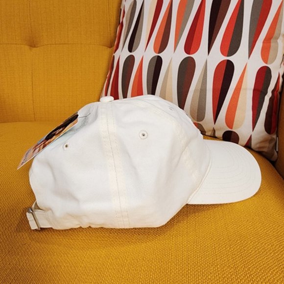 Disney Moana 2 Pua Chenille Embroidered White Dad Hat Baseball Cap NEW - Picture 7 of 12